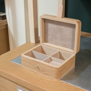 Coffret à bijoux en chêne Petit modèle
