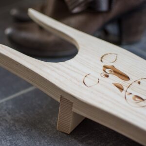 Tire botte en bois