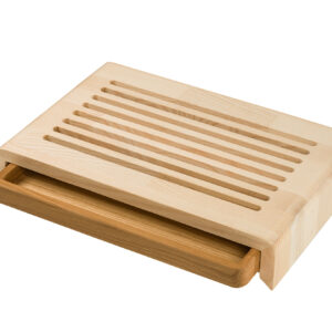 Planche à pain en chêne naturel avec rainures