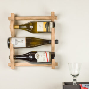 Range bouteille KIT en chêne