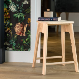 Tabouret en bois, frêne