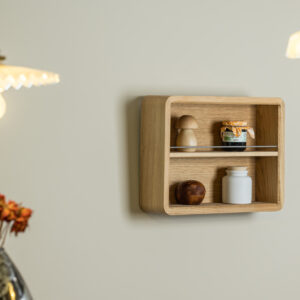 Etagère en bois petit modèle en chêne