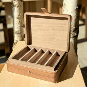 Coffret 10 couteaux en noyer - Grand modèle