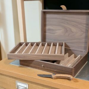 Coffret 16 couteaux en noyer - XL