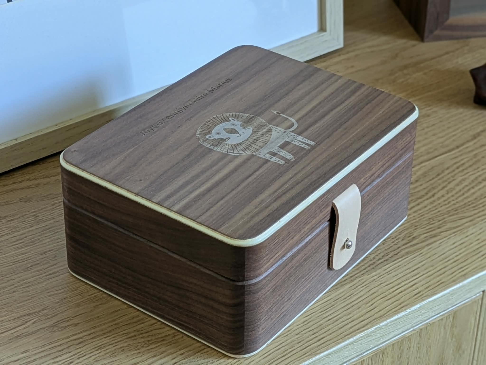 Coffret de naissance en bois personnalisable – Image 6