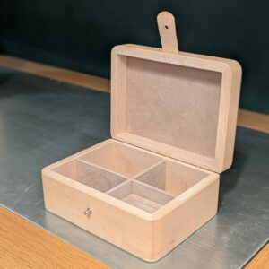 Coffret à bijoux en érable - petit modèle